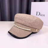 Women's pearl cap