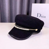 Women's pearl cap
