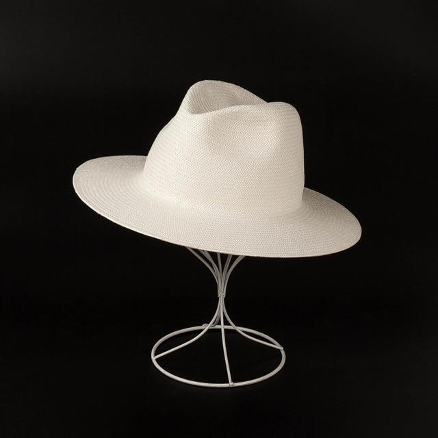 White panama hat