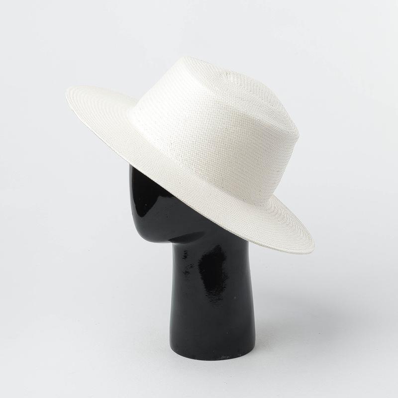 White panama hat