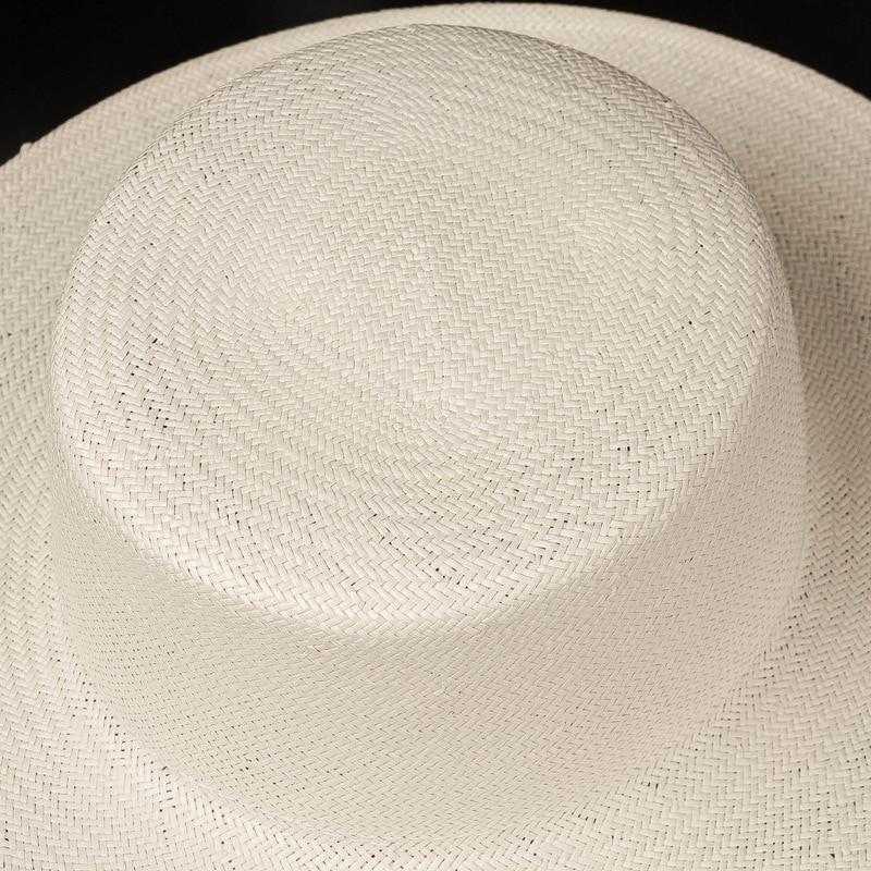 White panama hat