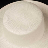 White panama hat