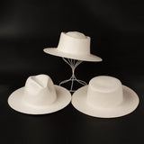 White panama hat