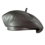 Leather beret
