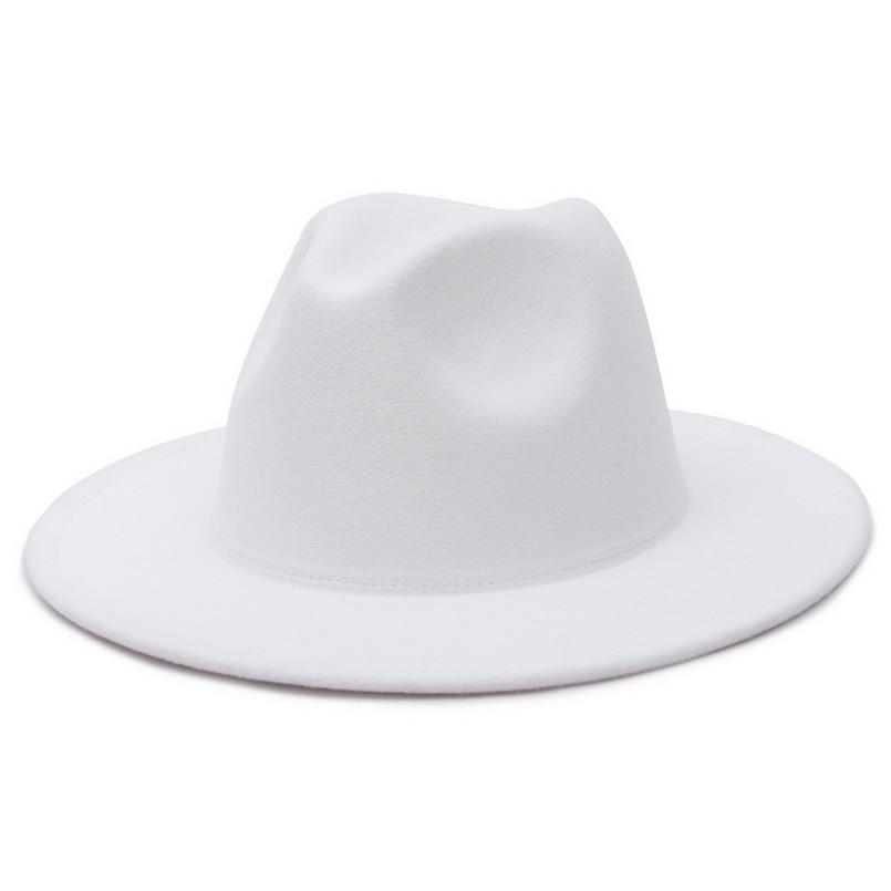 Fedora flat brim hat