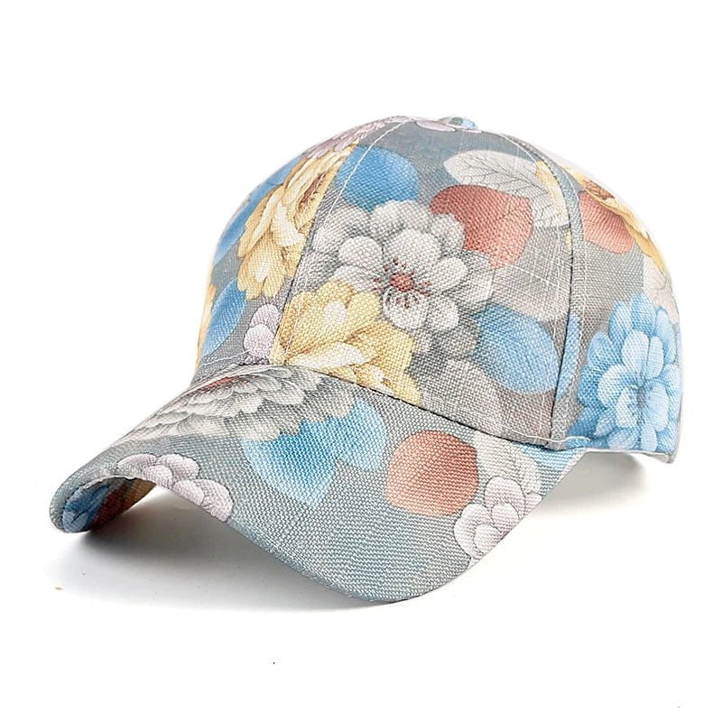 Women's printed cap