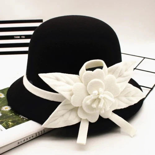 Elegant cloche hat
