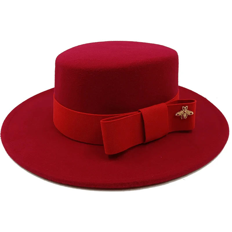 Fedora Chic Wool Hat