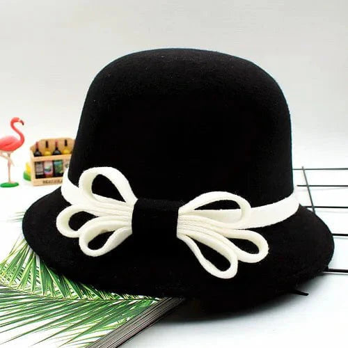 Elegant cloche hat
