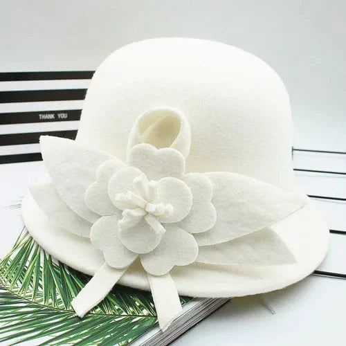 Elegant cloche hat