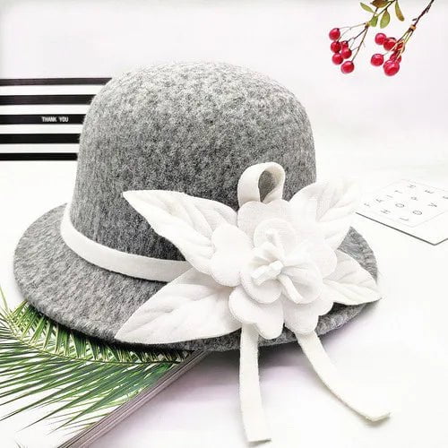 Elegant cloche hat