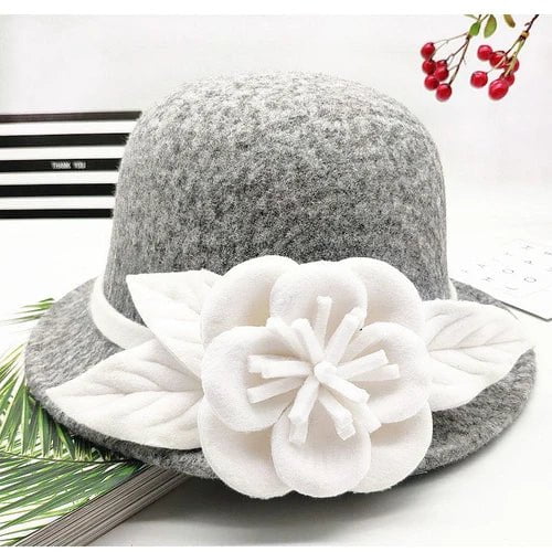 Elegant cloche hat