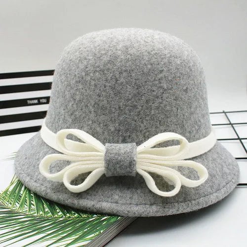 Elegant cloche hat