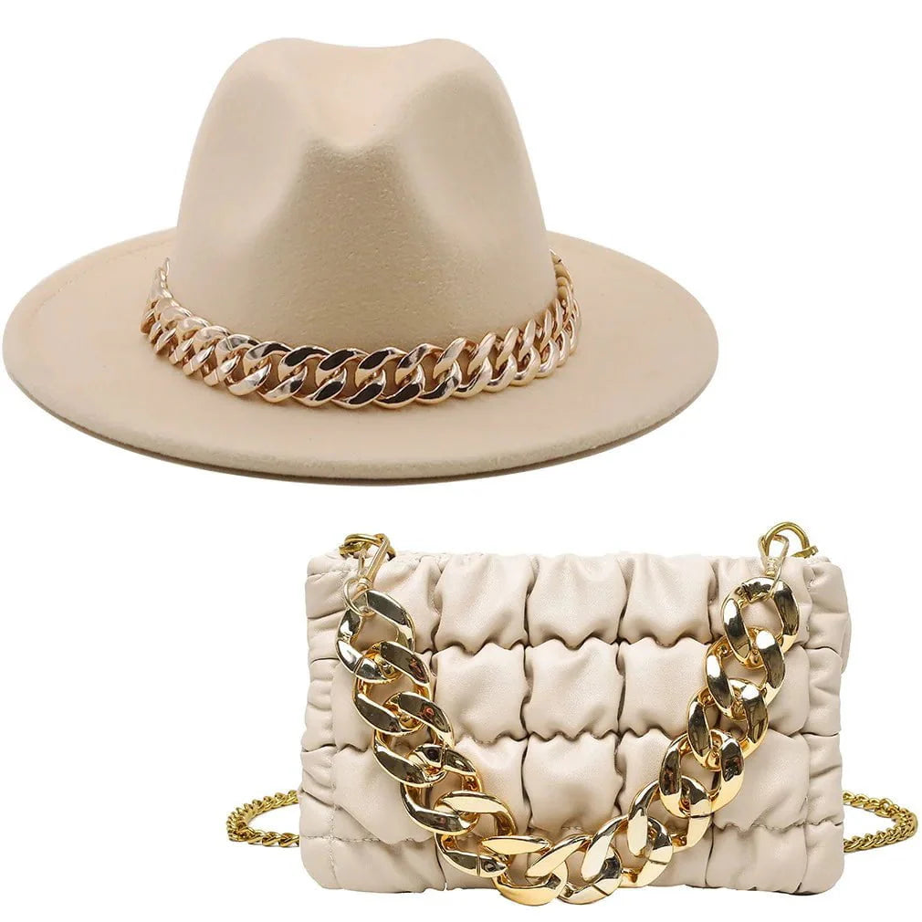 Hat and matching bag