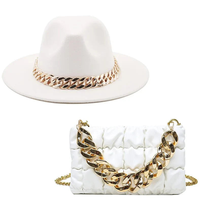 Hat and matching bag