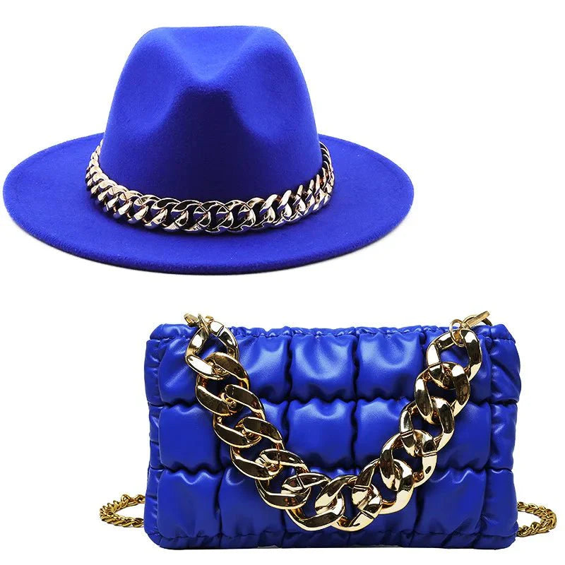 Hat and matching bag