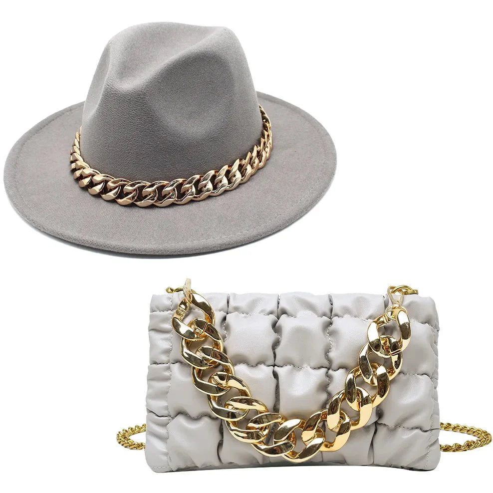Hat and matching bag