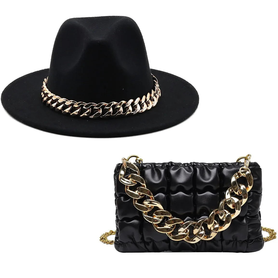 Hat and matching bag