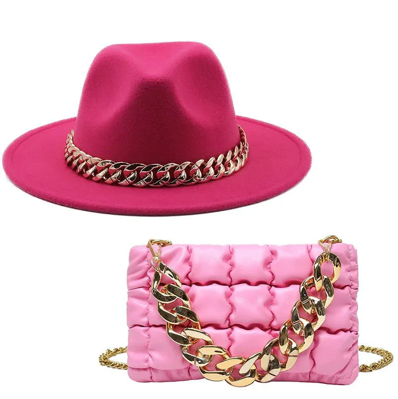 Hat and matching bag