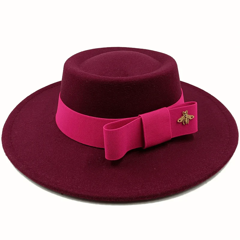 Fedora Chic Wool Hat