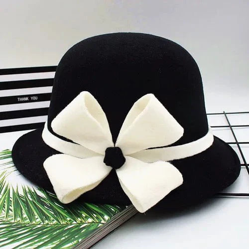 Elegant cloche hat