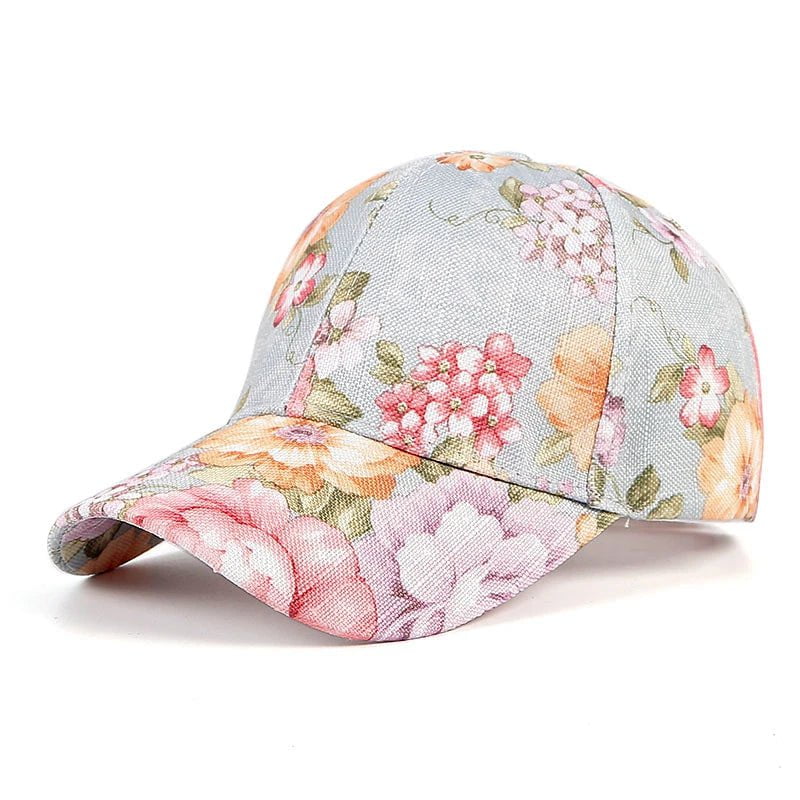 Women's printed cap