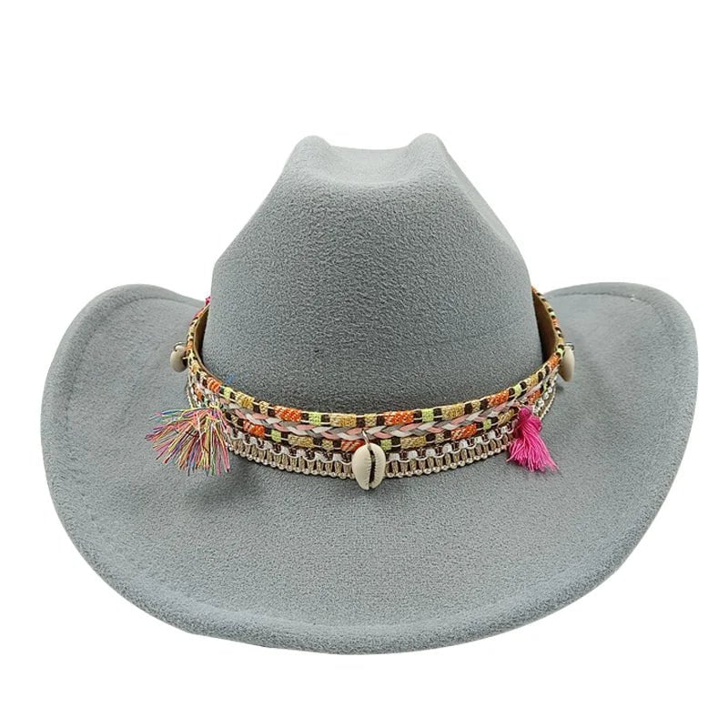 Stetson with bull decoration