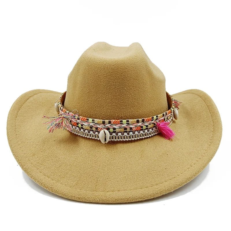 Stetson with bull decoration