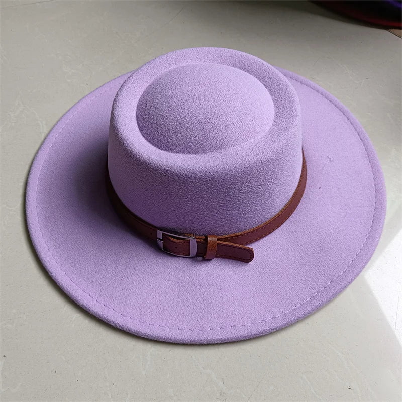 Minimalist Fedora Hat for Women