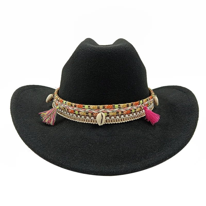 Stetson with bull decoration