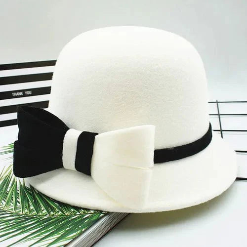 Elegant cloche hat