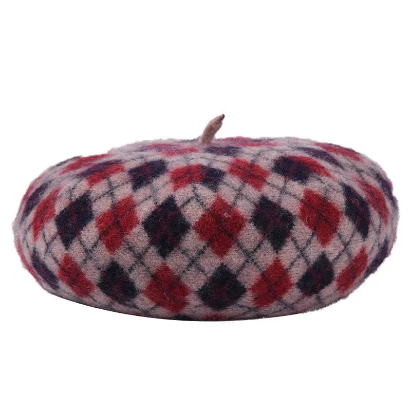 Thick, warm women's beret