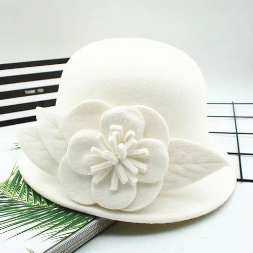 Elegant cloche hat