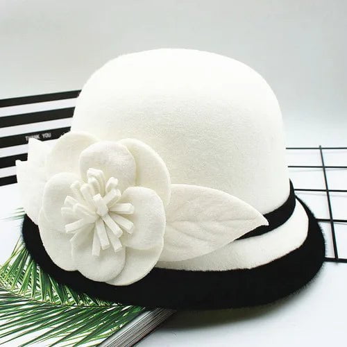 Elegant cloche hat
