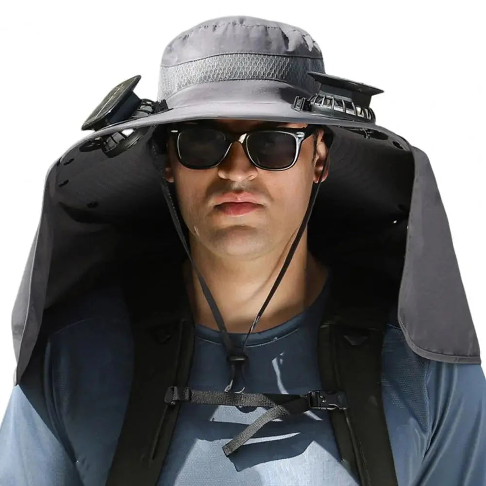 Men's fishing hat, adventurer style