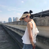Raffia visor
