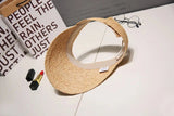 Raffia visor