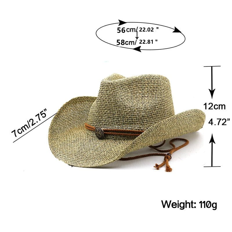 Cirboy straw hat