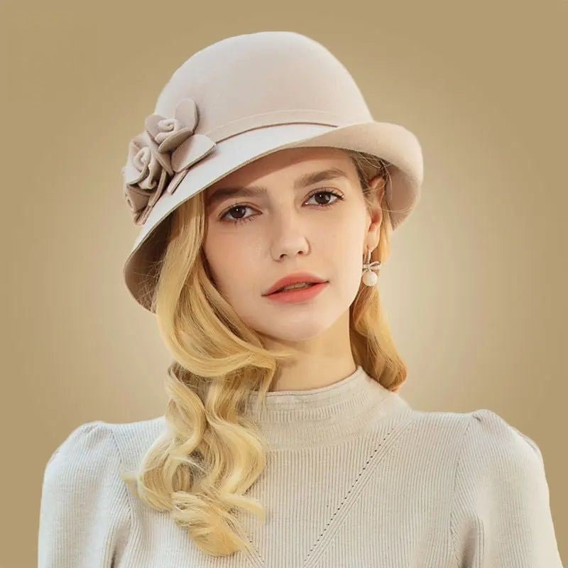 Women's fedora felt hat