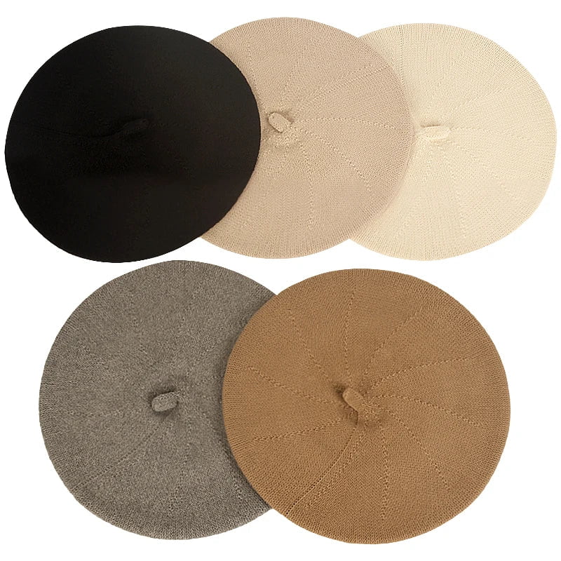 Fine knit beret