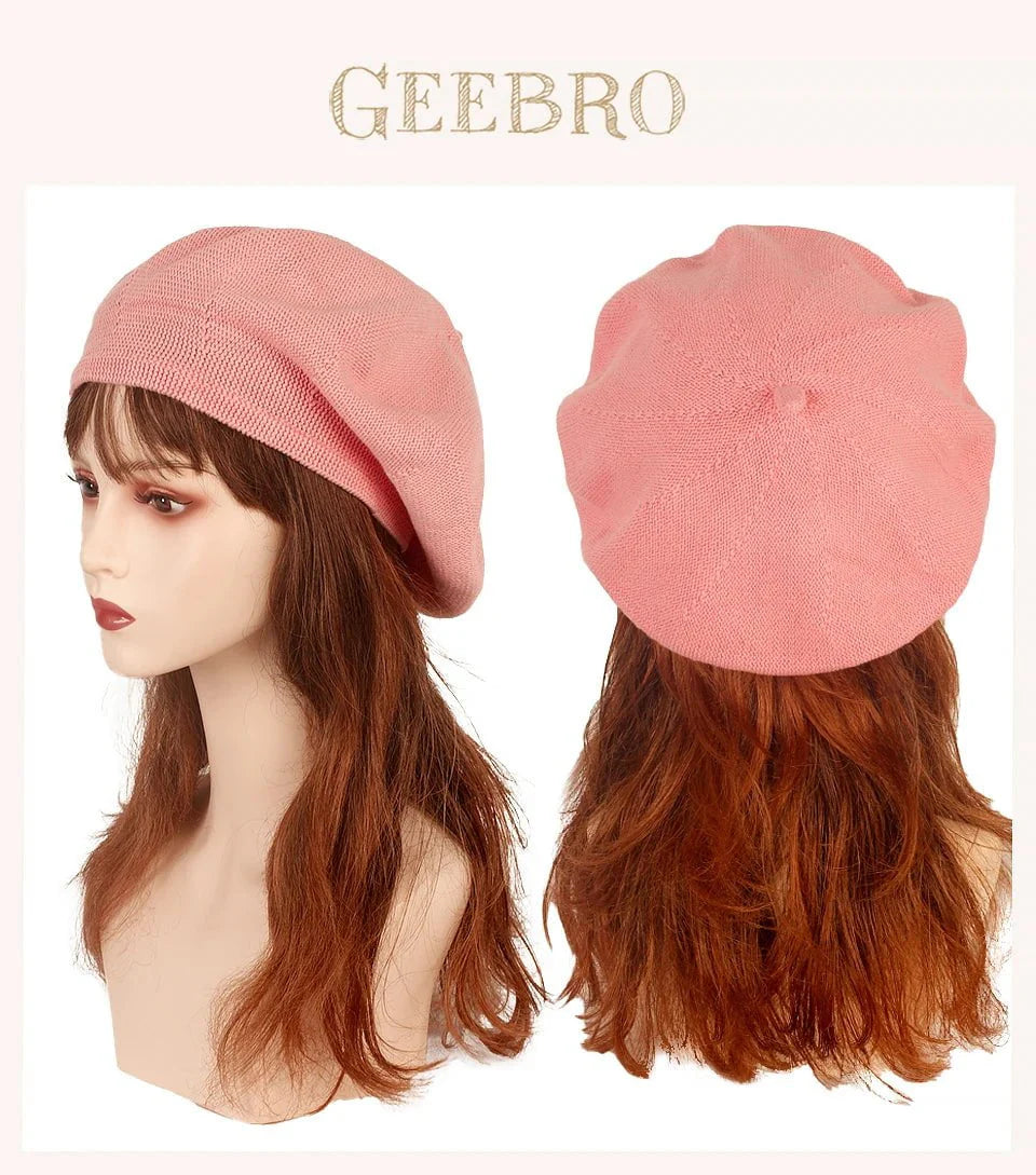 Fine knit beret