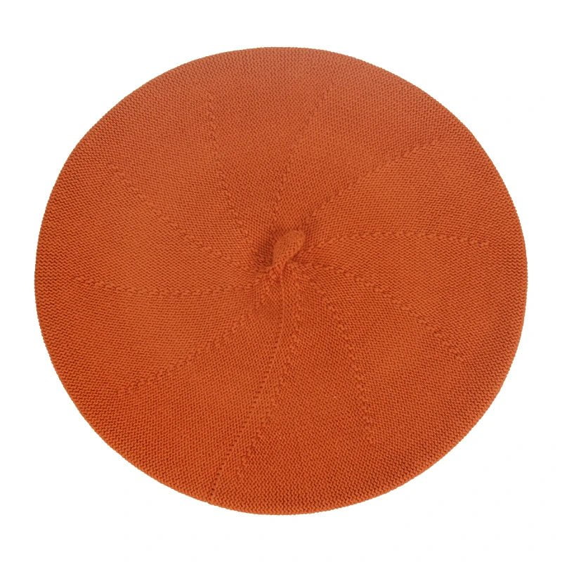 Fine knit beret