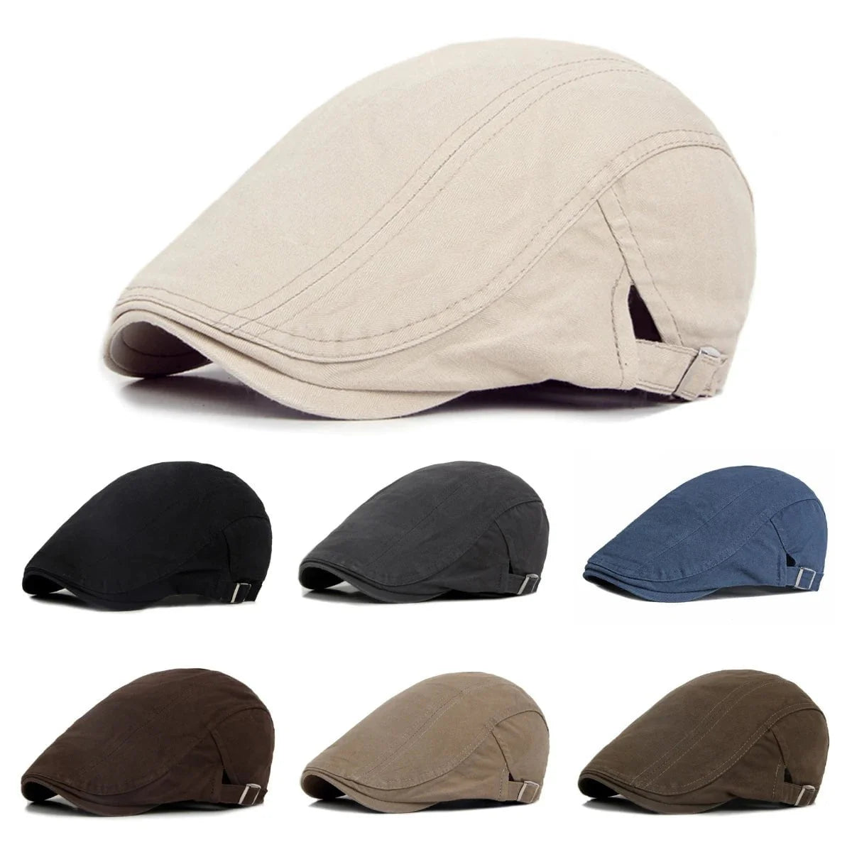 Adjustable casual beret