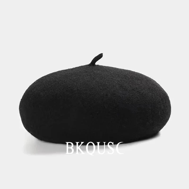 Elegant Wool Beret
