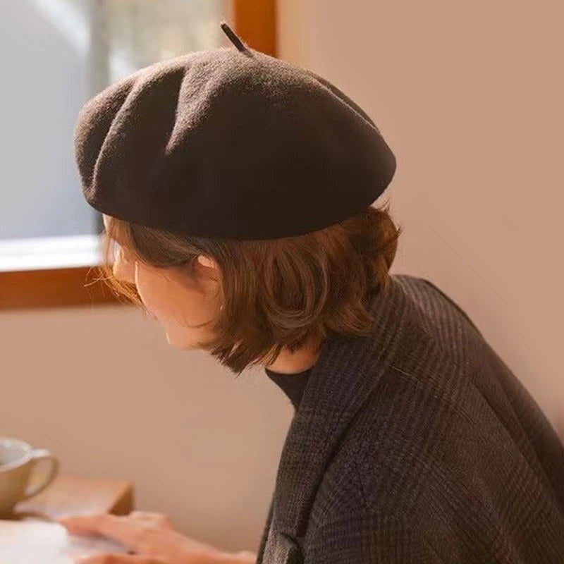 Elegant Wool Beret