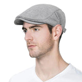 Adjustable cotton beret