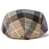 Checked wool beret
