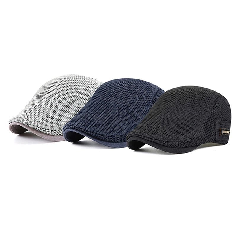 Breathable mesh beret