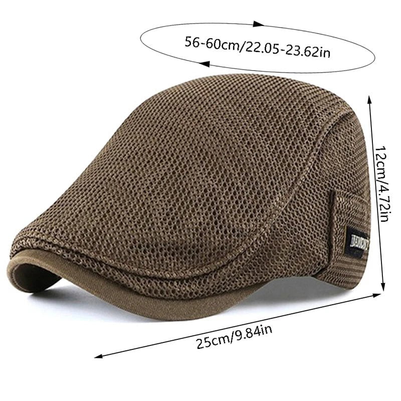 Breathable mesh beret