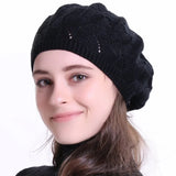 Women's knitted beret